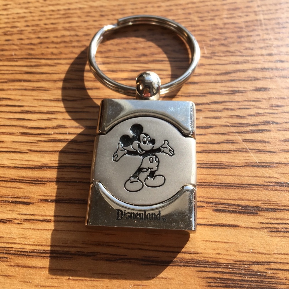 Souvenir from Disneyland keychain